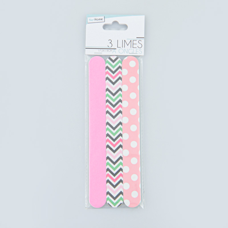 Kit de 3 limes à ongles