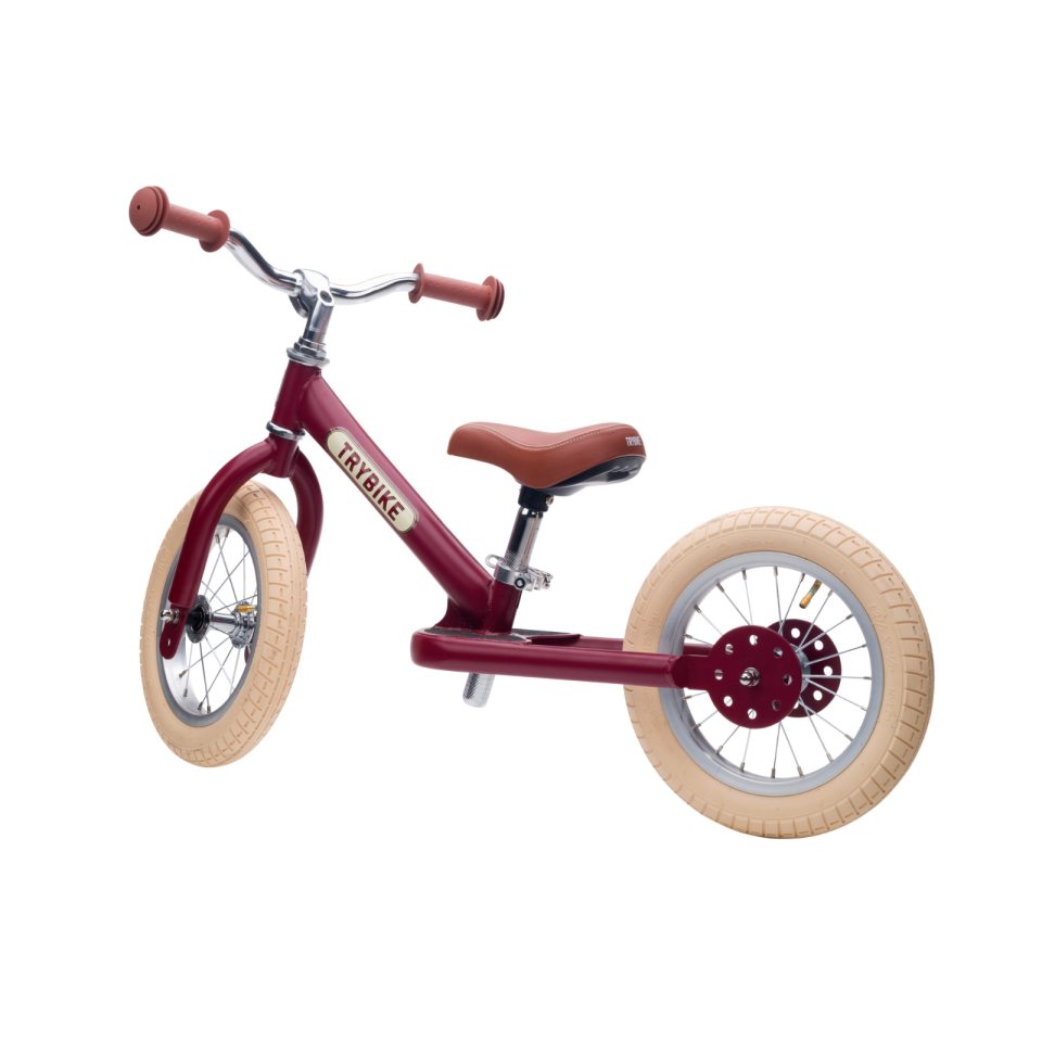 Trybike Balance / Løbecykel 2 mat vintage rød