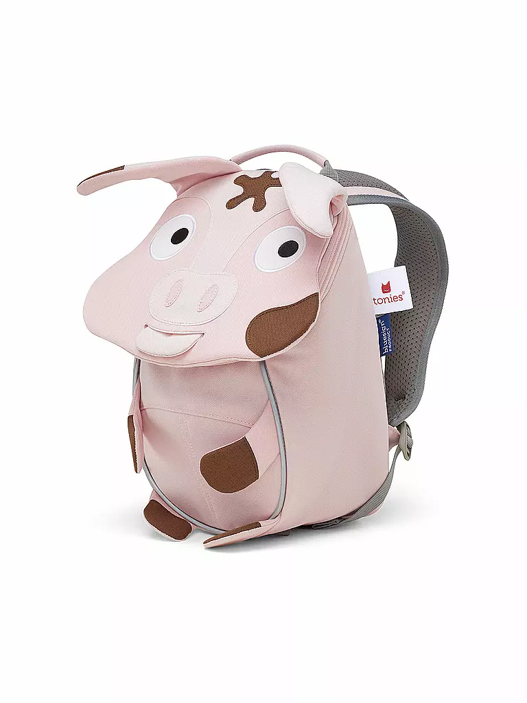 AFFENZAHN Kinder Rucksack Kleine Freunde - Tonie Schwein rosa