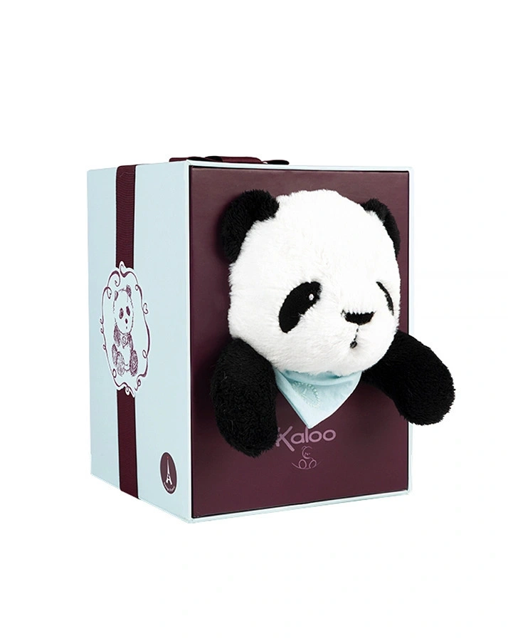 Kuscheltier LES AMIS – PANDA MEDIUM (25cm) in weiß/schwarz