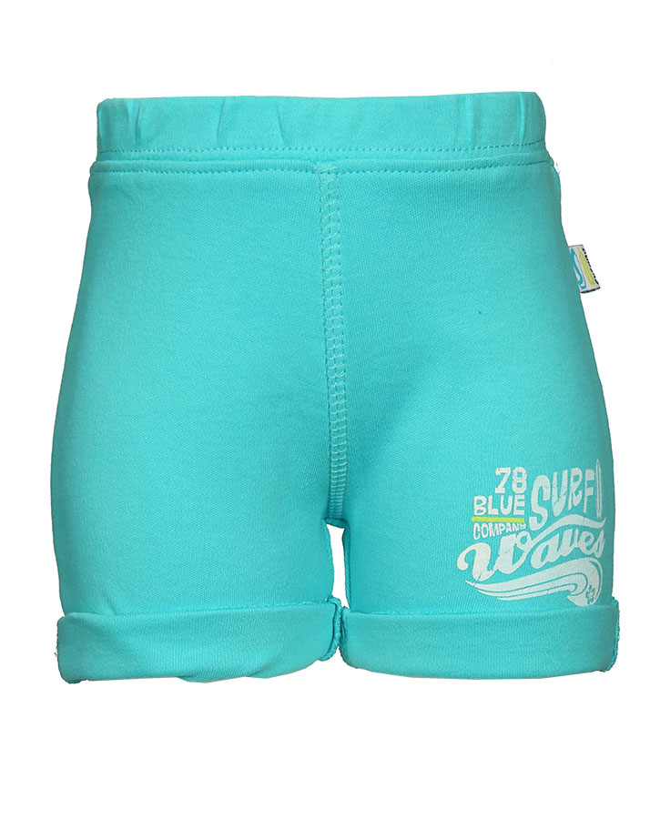 Jersey-Shorts SURF WAVES in aqua
