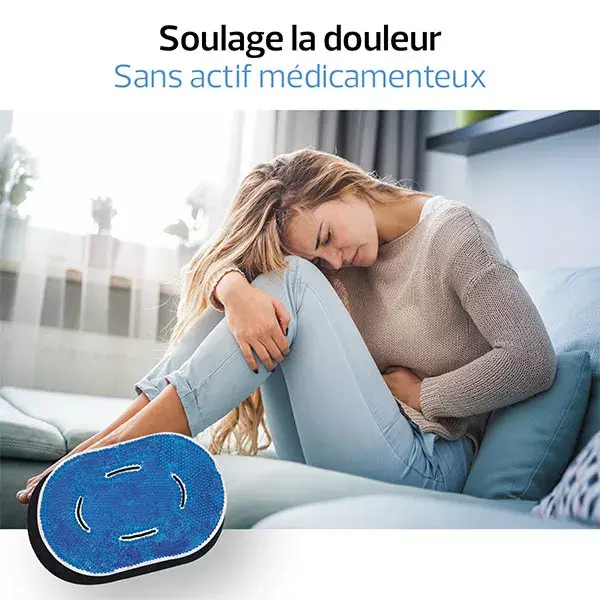 Almofada térmica de termoterapia Actipoche com microesferas para costas e abdômen, 1 unidade