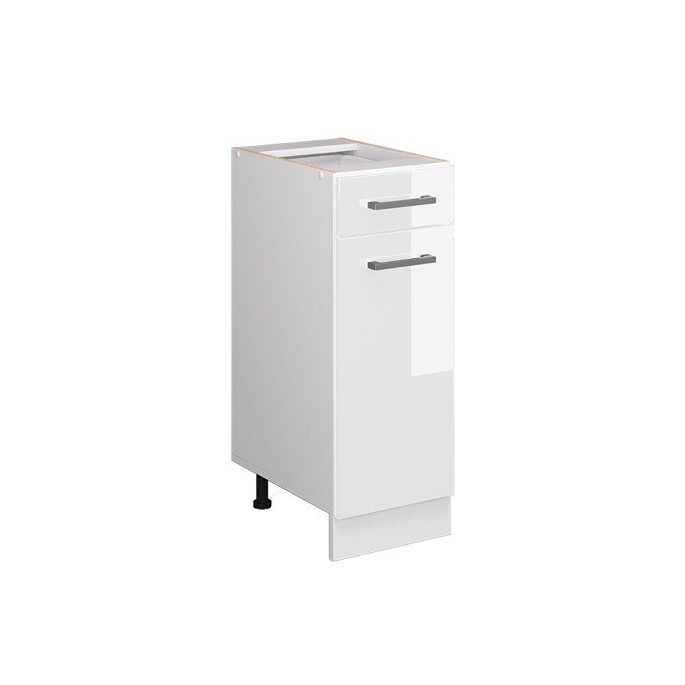 Vicco Schubunterschrank Küchenschrank Küchenzeile R-Line 30 cm Weiß Tür Schublade