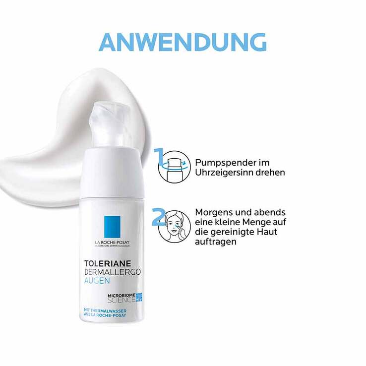 La Roche Posay Toleriane Dermallergo Augen, 20 ml