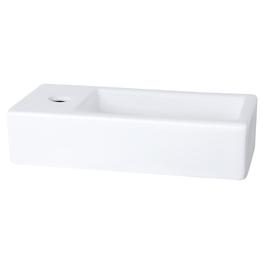 Differnz Ravo fontein links 38.5x18.5x9cm wit