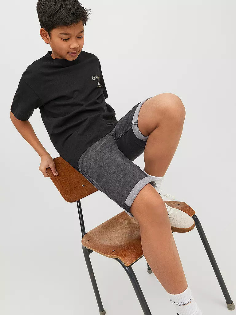 JACK & JONES Jungn Shorts JJIRICK  schwarz