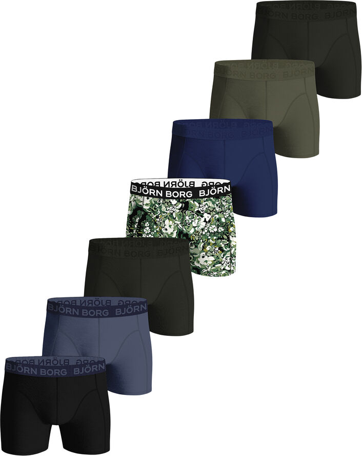 Björn Borg COTTON STRETCH BOXER 7p Multipack 3