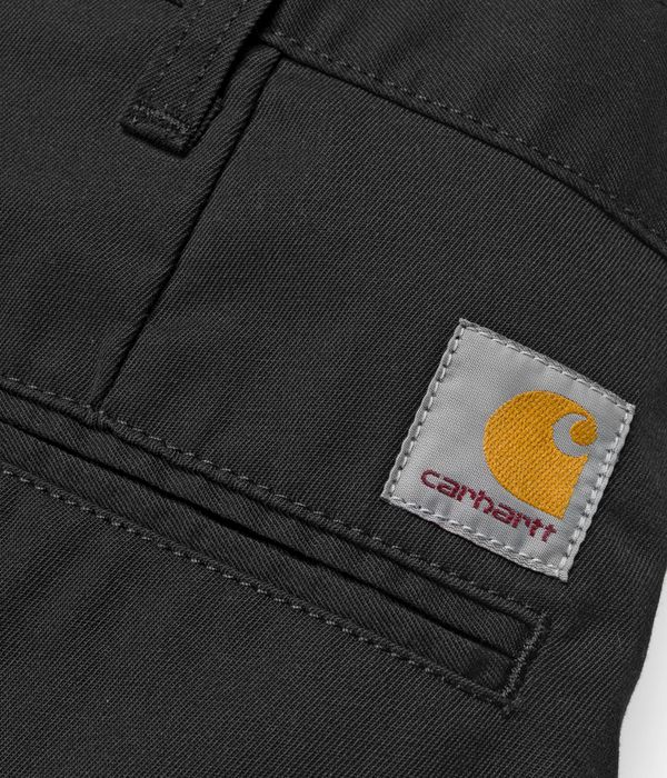 Carhartt WIP Presenter Dunmore Shorts (black rinsed)