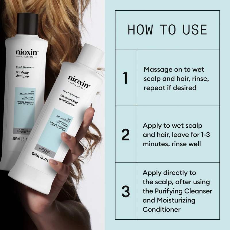 Nioxin Scalp Recovery Kit 500 ml - Anti-Dandruff