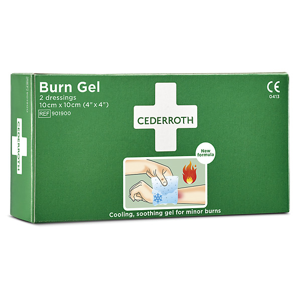 Compresses pour brûlures Cederroth, lot de 2 compresses