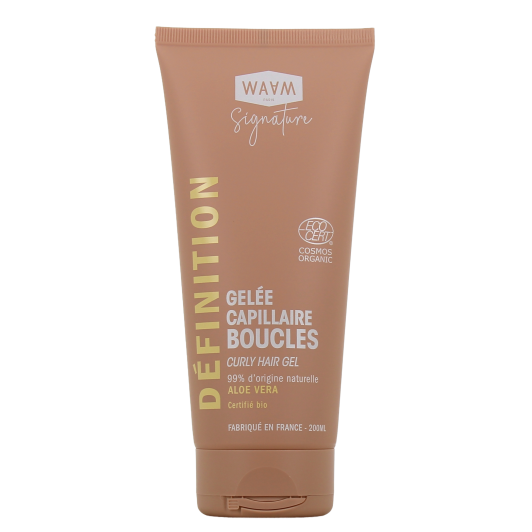 Waam Signature Gelée Capillaire cheveux bouclés et ondulés