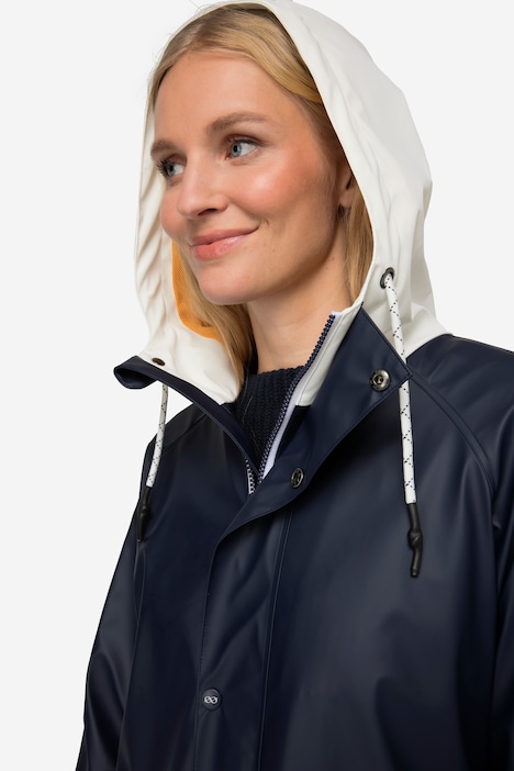 Funktions-Regenjacke, Kapuze