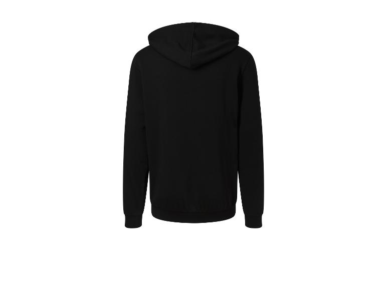 Heren hoodie met rits