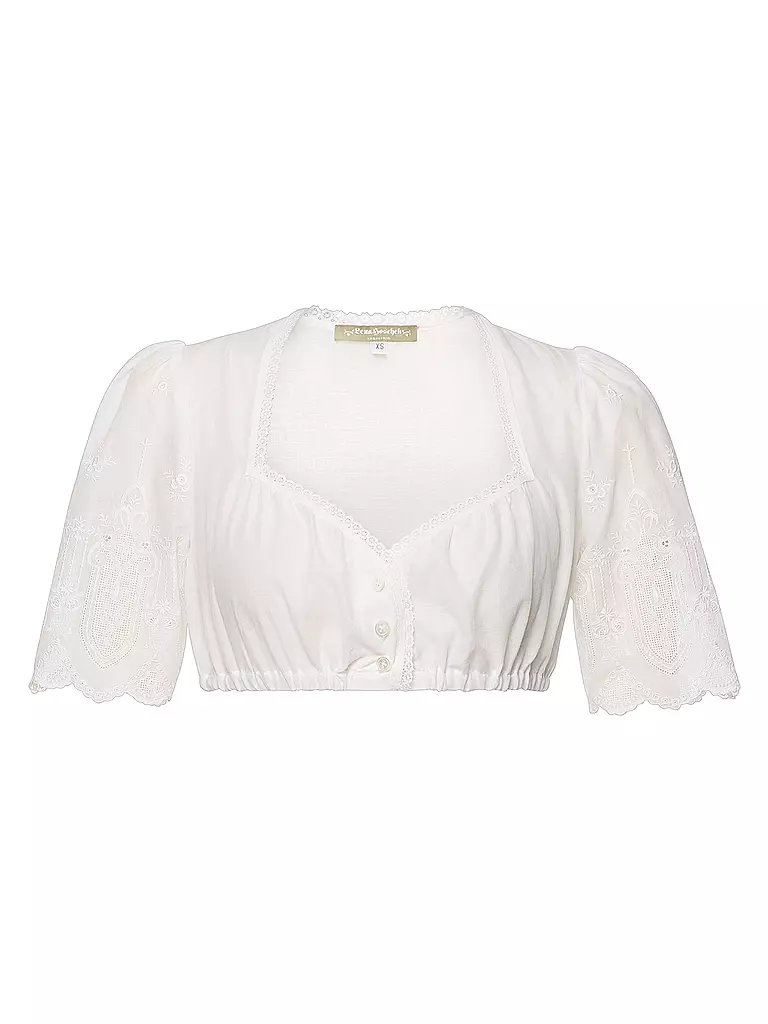 LENA HOSCHEK Dirndlbluse Hallein weiss