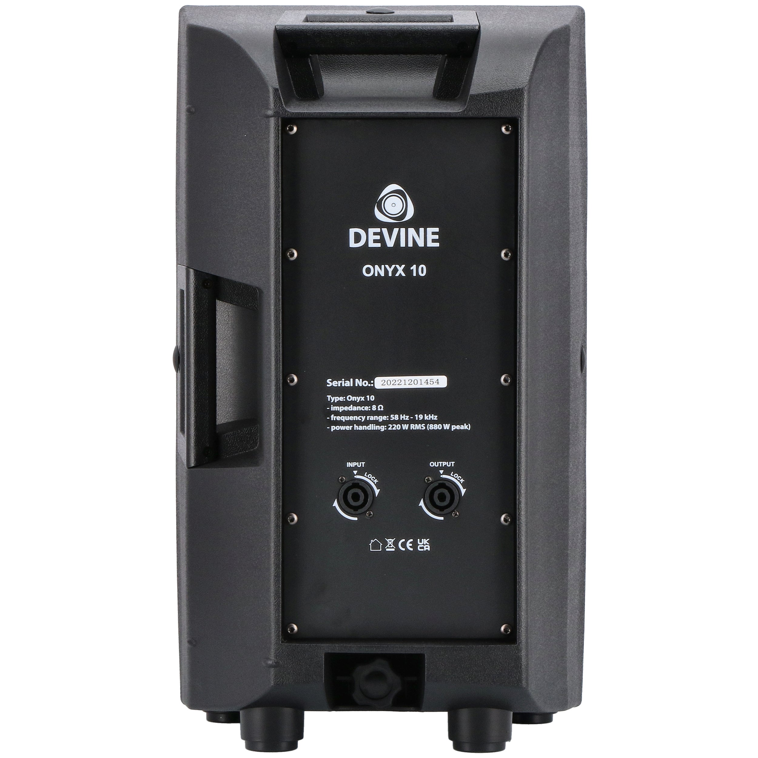 Devine Onyx 10 passieve speaker 10 inch
