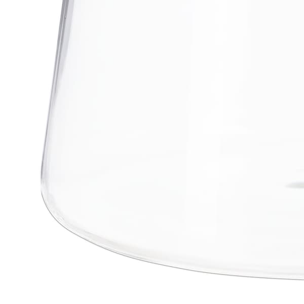 Glasskaraffel med lokk 1,8 liter