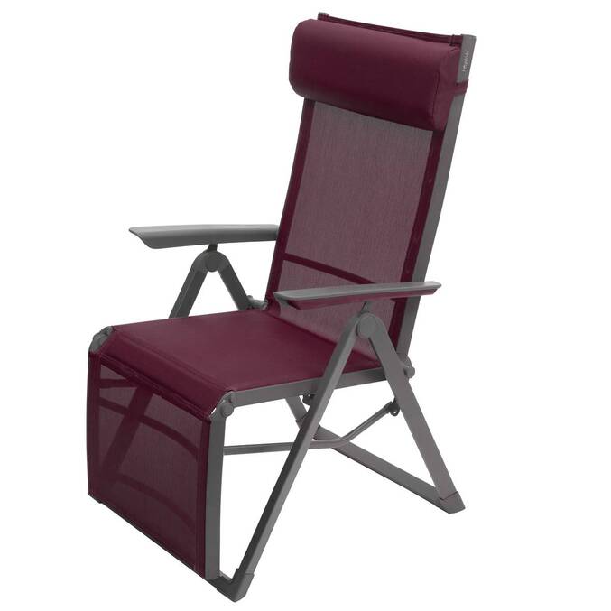 Fauteuil de jardin DECIMA Bordeaux / Graphite