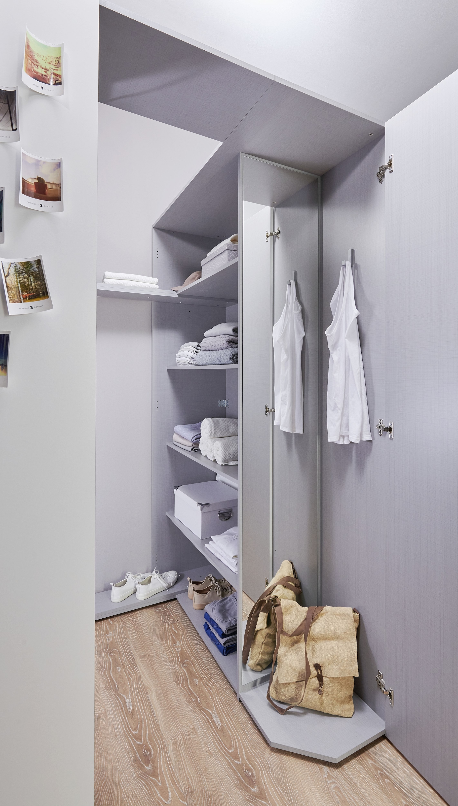 Wimex Eckschrank »Norderney« Begehbarer Kleiderschrank, Ecklösung, Garderobe