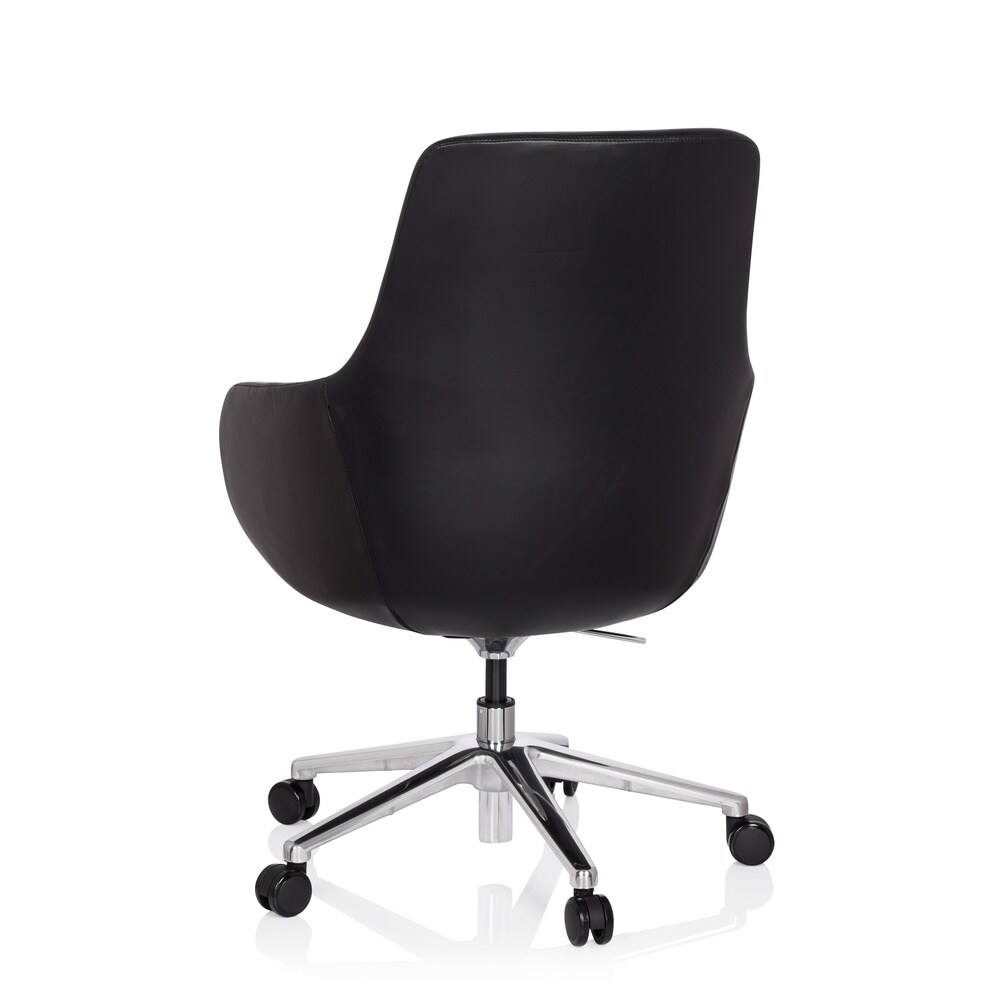 Profi Chefsessel BARENO Leder mit Armlehnen hjh OFFICE