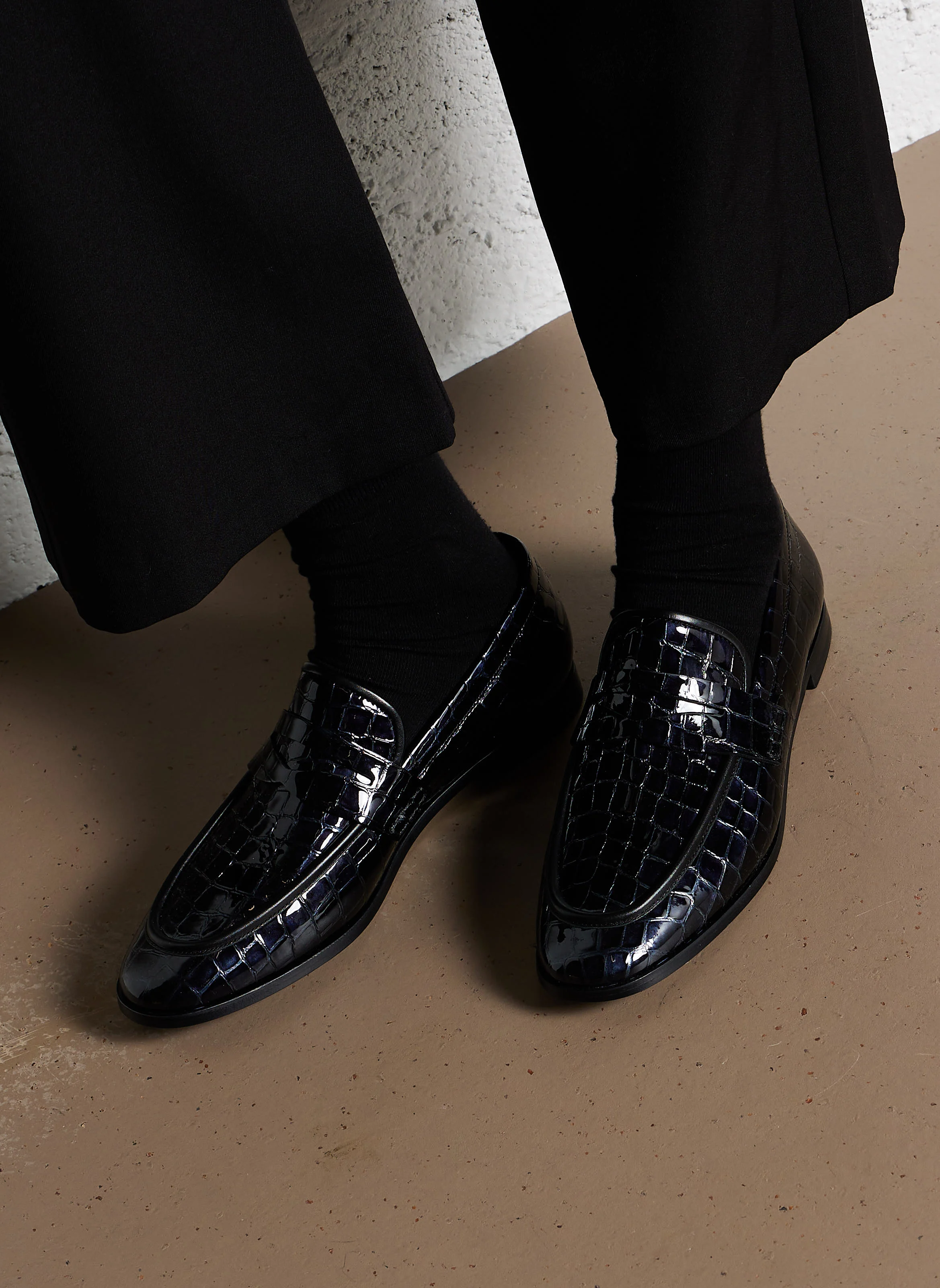 ANAIS - Mocassins en cuir | Noir
