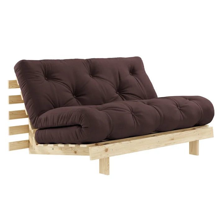 Karup Design - Roots Schlafsofa, 140 x 200 cm, Kiefer natur / braun (715)