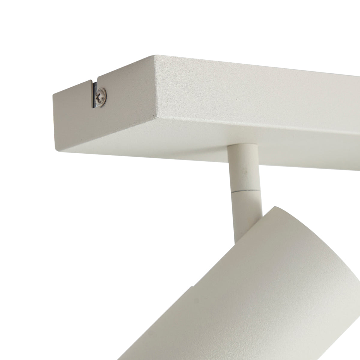 QAZQA Moderne plafondspot beige 2-lichts verstelbaar - Renna