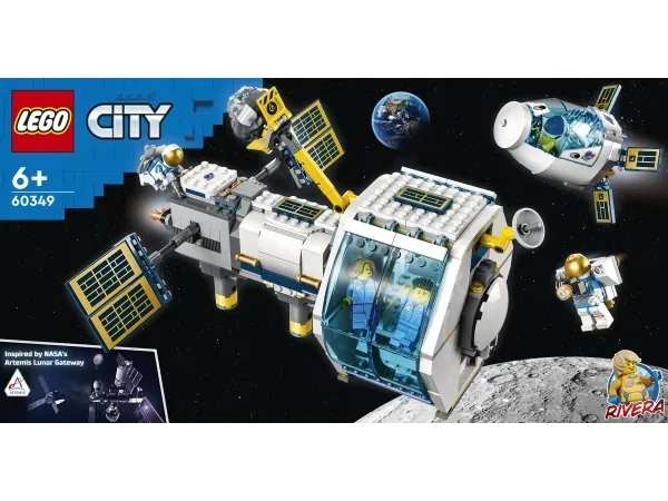LEGO City 60349 Måne-rumstation