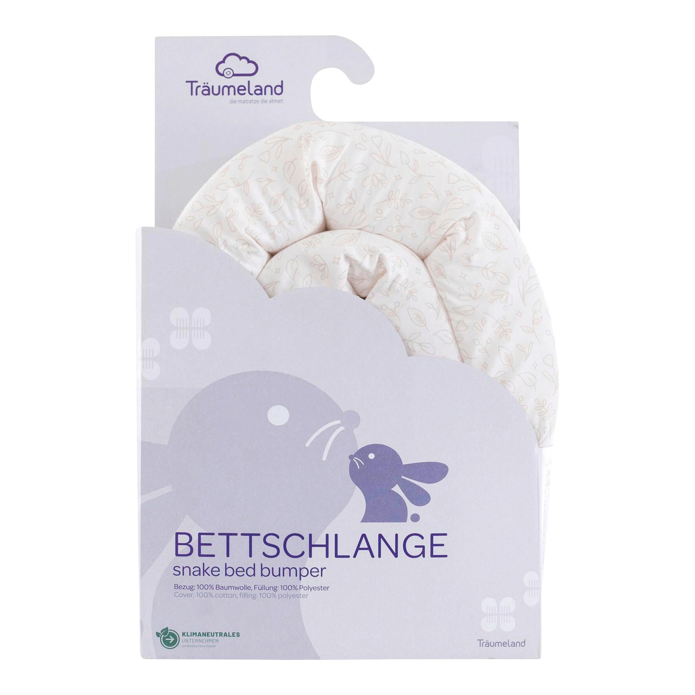 Träumeland Nestchenschlange Exklusivdesign Garden beige