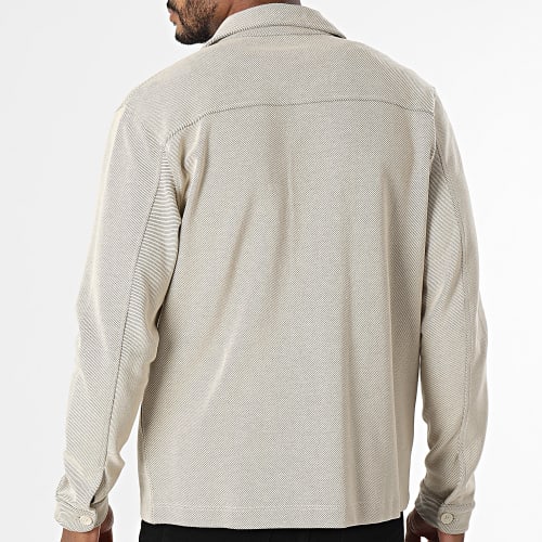 Surchemise Lars Beige Chiné