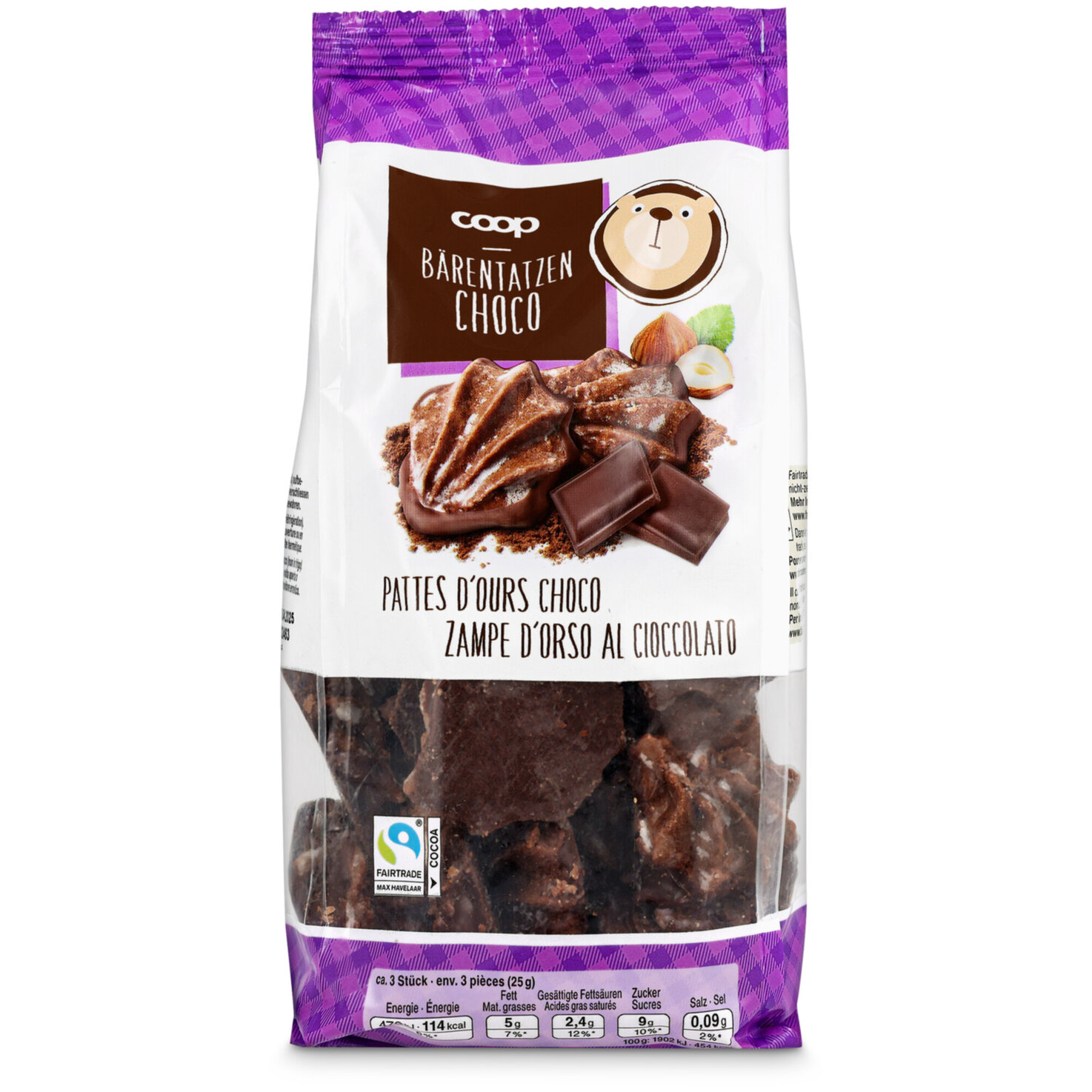 Bärentatzen au chocolat