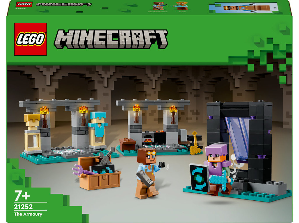 O DEPÓSITO ARMAS LEGO MINECRAFT