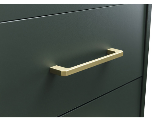 Highboard van Möbelpartner Kent, afmetingen (B x H x D): 67,1 x 117,4 x 33,1 cm, bosgroen