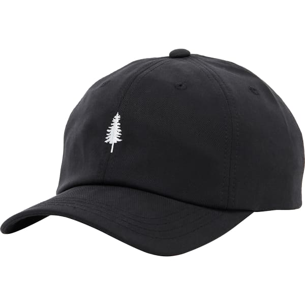 Casquette TENTREE TREE EMBROIDERY TENCEL PEAK HAT METEORITE BLACK