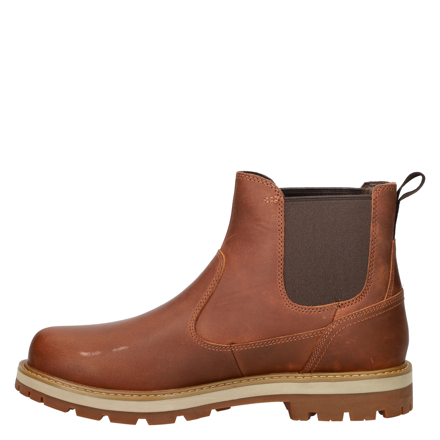 Britton Road heren chelseaboot Timberland Cognac