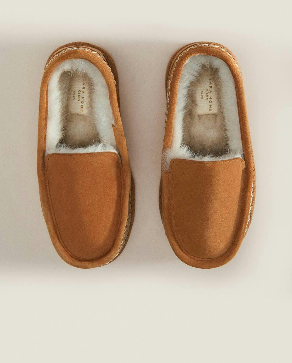MOCASSINS DE COURO COM FORRO