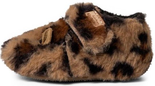 Living Kitzbühel Kids Lotte Leopard Klettschuh Pantoffels (Kinderen |bruin)