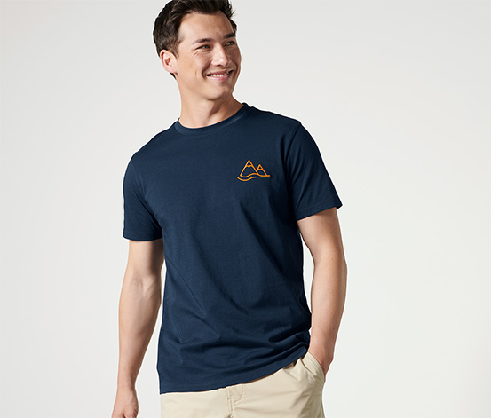 T-Shirt mit Stickerei