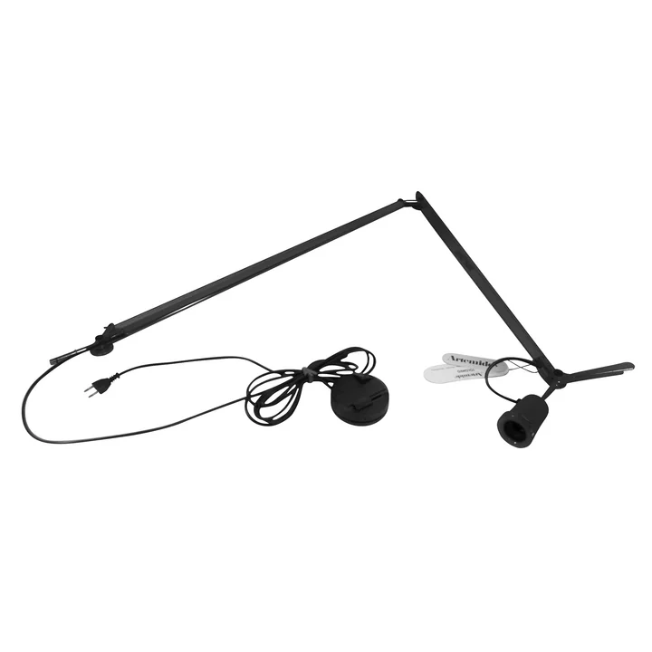 Artemide - Tolomeo, Mega Terra, Body mit Dimmer, schwarz