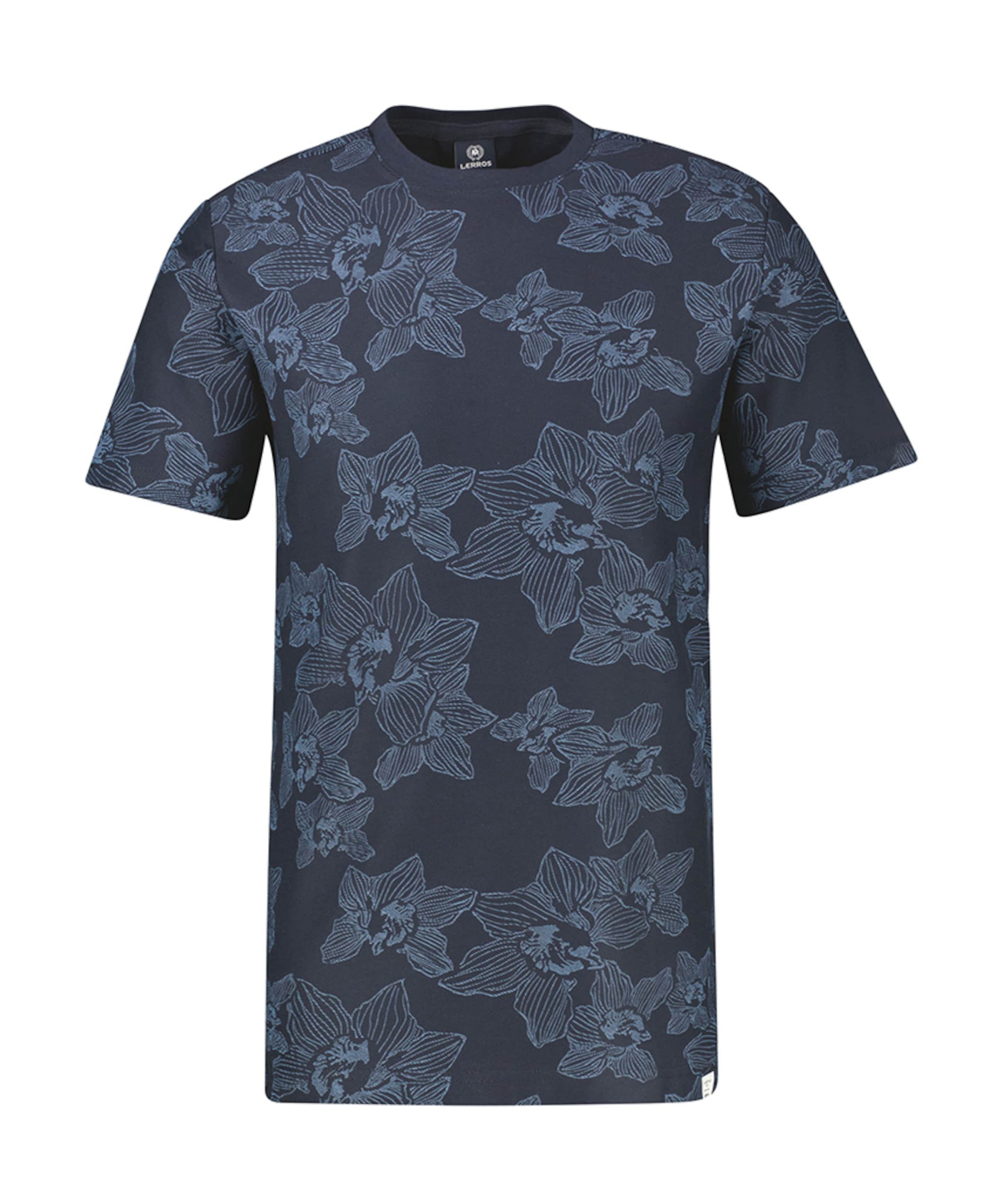 Lerros Heren T-shirt blauw