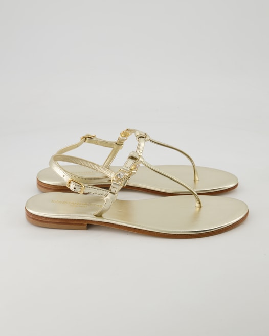Konstantin Starke Farfallina Sandalen in Gold