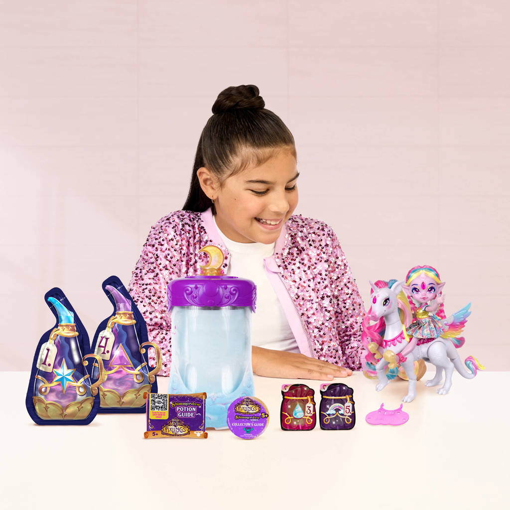 Magic Mixies Pixlings Pop & Unicorn Rainbow Star Duoset