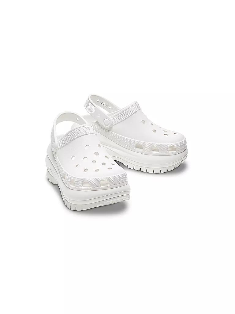 CROCS Pantoletten MEGA CRUSH CLOG weiss