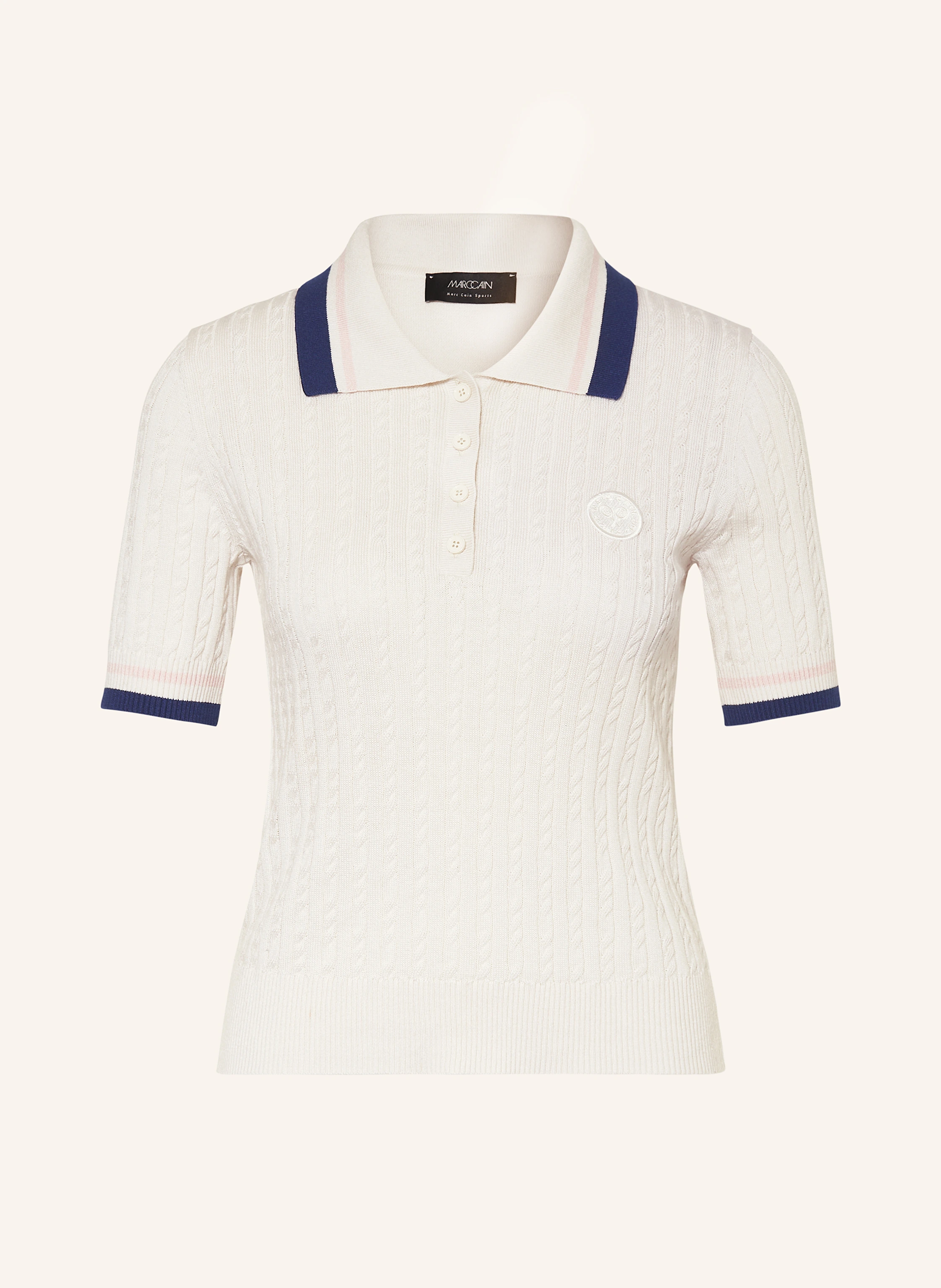 MARC CAIN Strick-Poloshirt