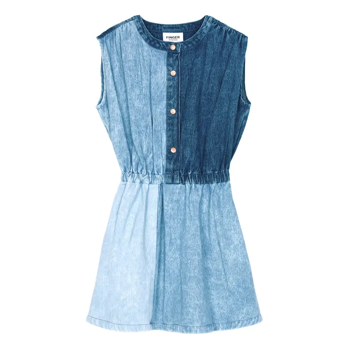 Finger in the nose Robe Blanca | Denim
