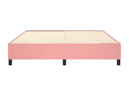 Sommier à lattes de lit Rose 200x200 cm Velours