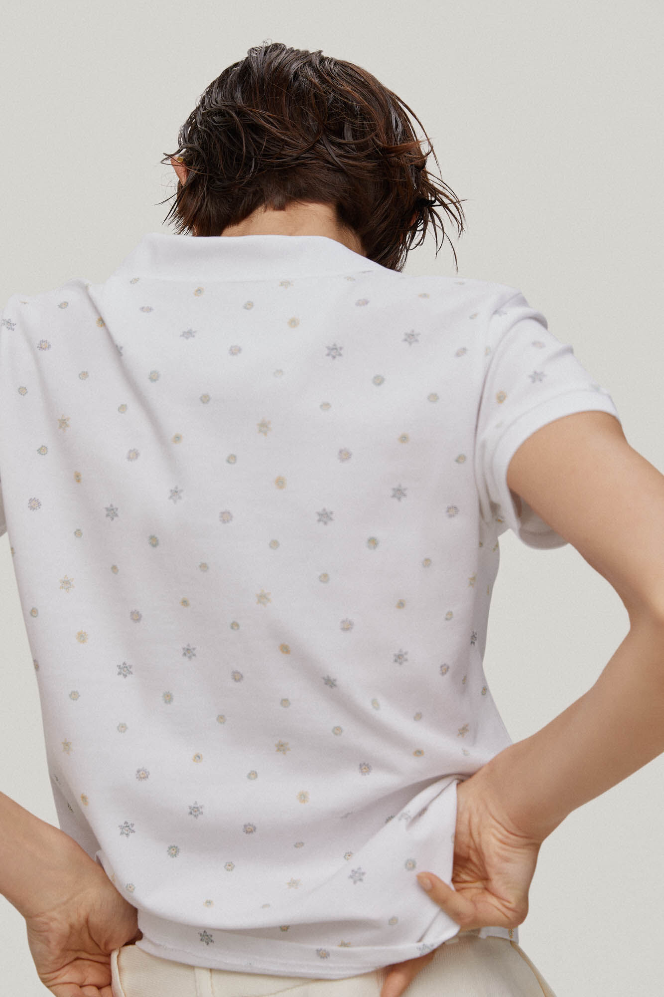 Camisa polo estampada de manga curta - Vários modelos