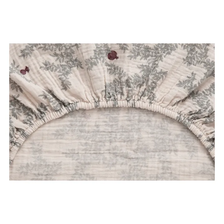 garbo&friends Housse de matelas à langer Pomegranate | Beige