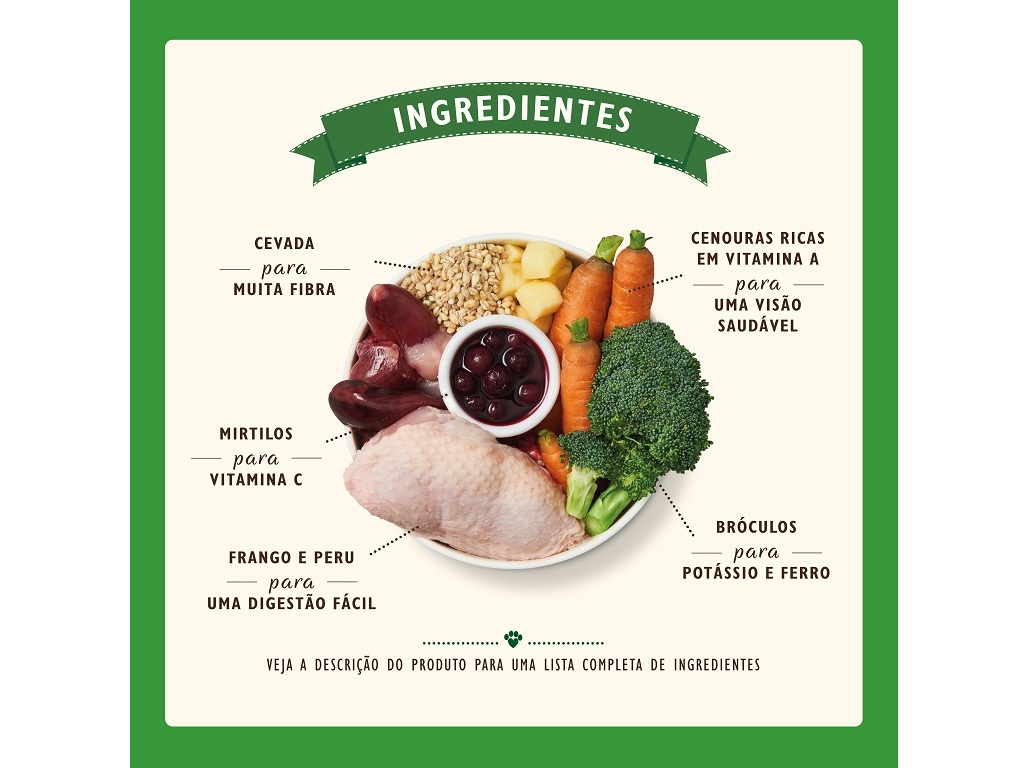 COMIDA HÚMIDA PARA CÃO LILY'S KITCHEN FRANGO E PERU 400G