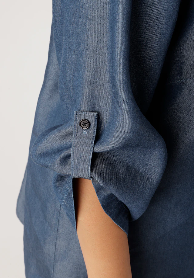 Aniston PLUS Jeansbluse aus weicher Lyocell Qualität - NEUE KOLLEKTION
