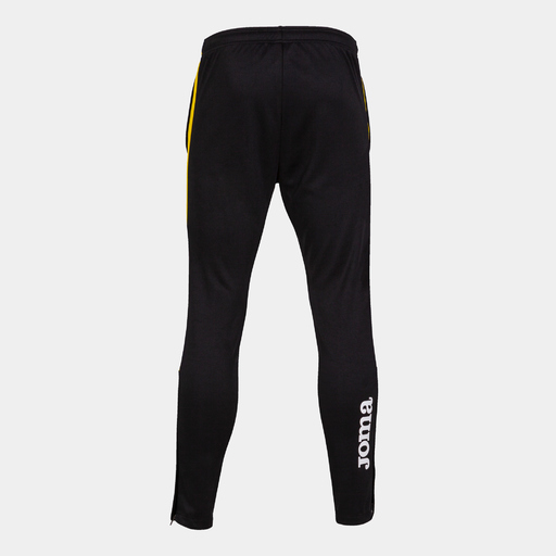 Calça comprida Joma Eco Championship preta e amarela